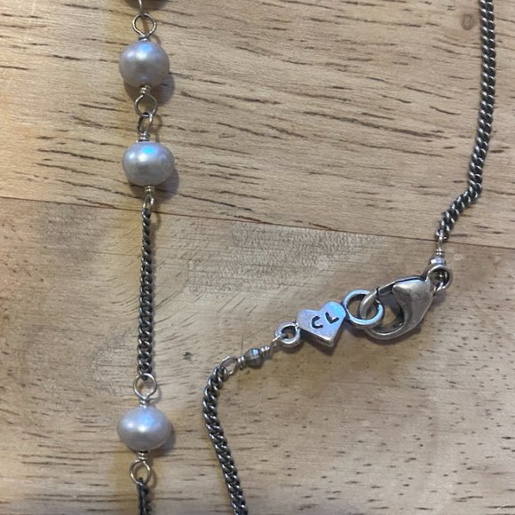 Chan Luu Grey Pearl Necklace - Picture 4 of 4